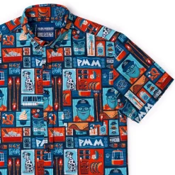 Paging Mr. Morrow|Short Sleeves|Paging Mr. Morrow "Hey, Friends" – KUNUFLEX Short Sleeve Shirt