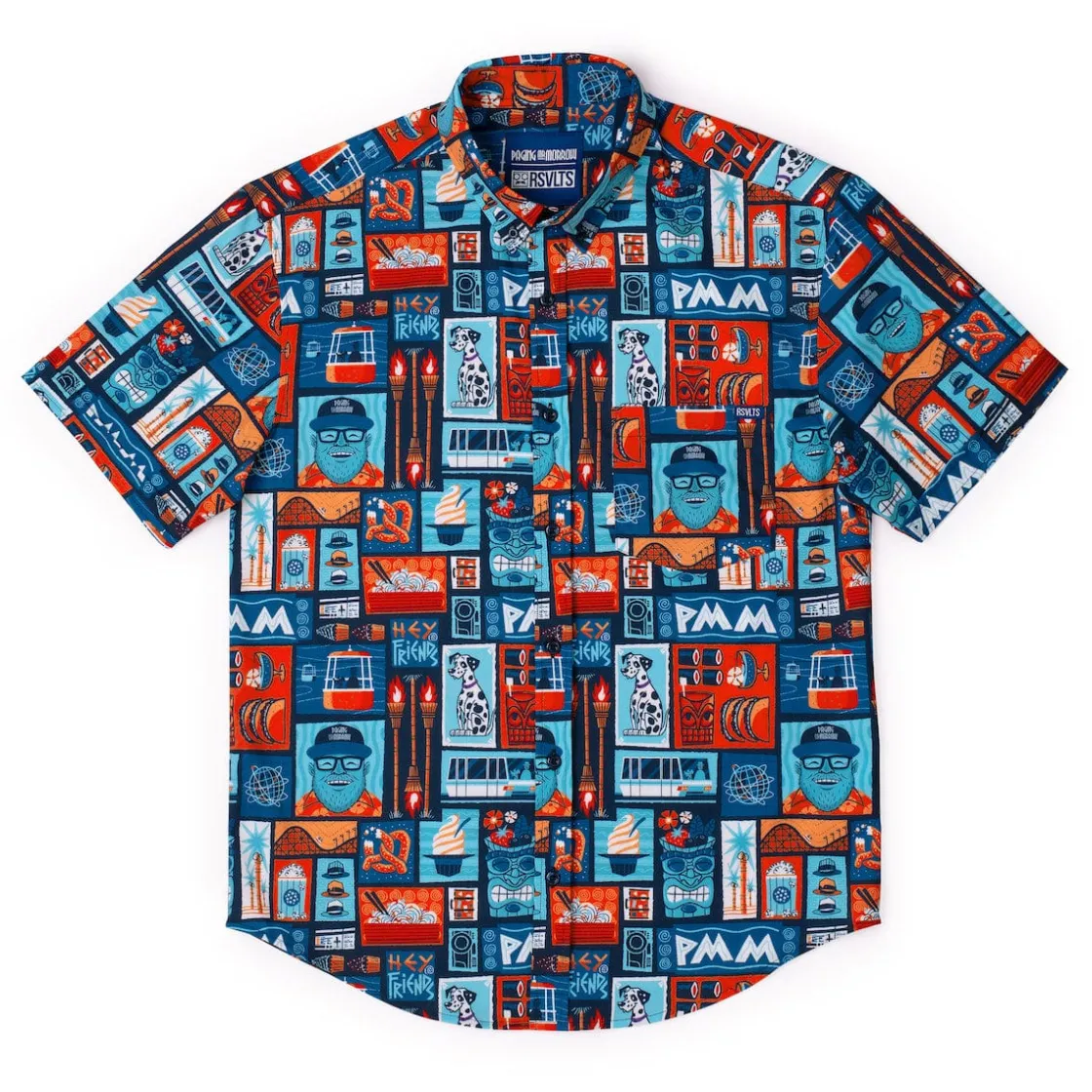 Paging Mr. Morrow|Short Sleeves|Paging Mr. Morrow "Hey, Friends" – KUNUFLEX Short Sleeve Shirt