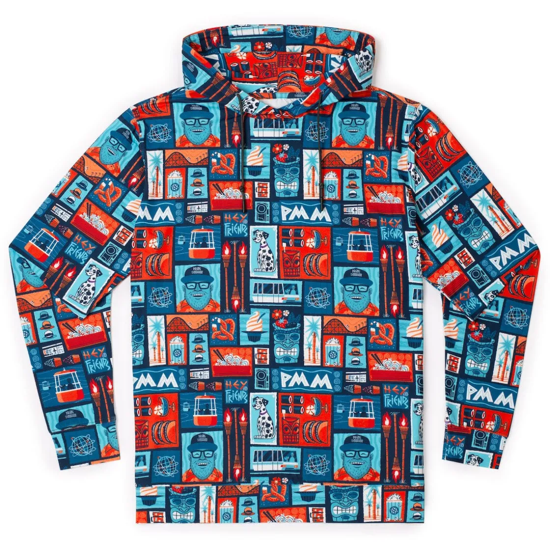 Paging Mr. Morrow|Outerwear|Paging Mr. Morrow "Hey, Friends" – Performance Hoodie