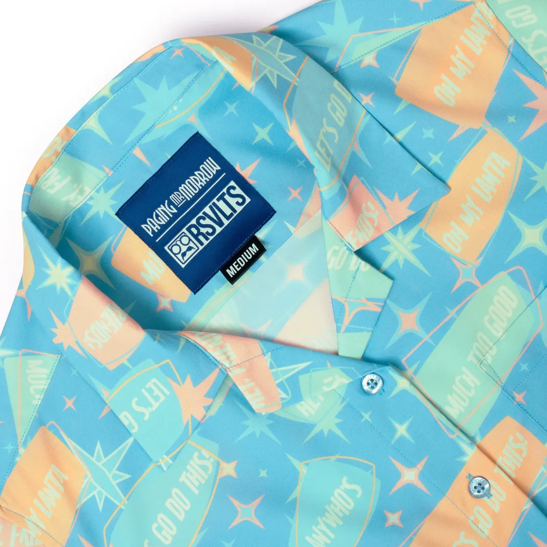 Paging Mr. Morrow|Paging Mr. Morrow "Phrasing Mr. Morrow" Women's – KUNUFLEX Short Sleeve Shirt