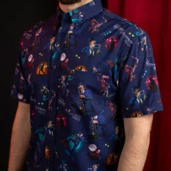 Park & Rec|Americana|Parks and Rec reation “The Duke Silver Trio” – KUNUFLEX Short Sleeve Shirt
