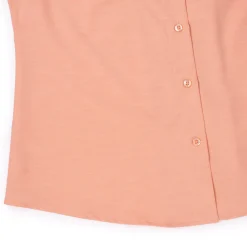 Short Sleeve Shirts|Rsvlts|RSVLTS Peach Chaos – Women's KUNUFLEX Short Sleeve Shirt
