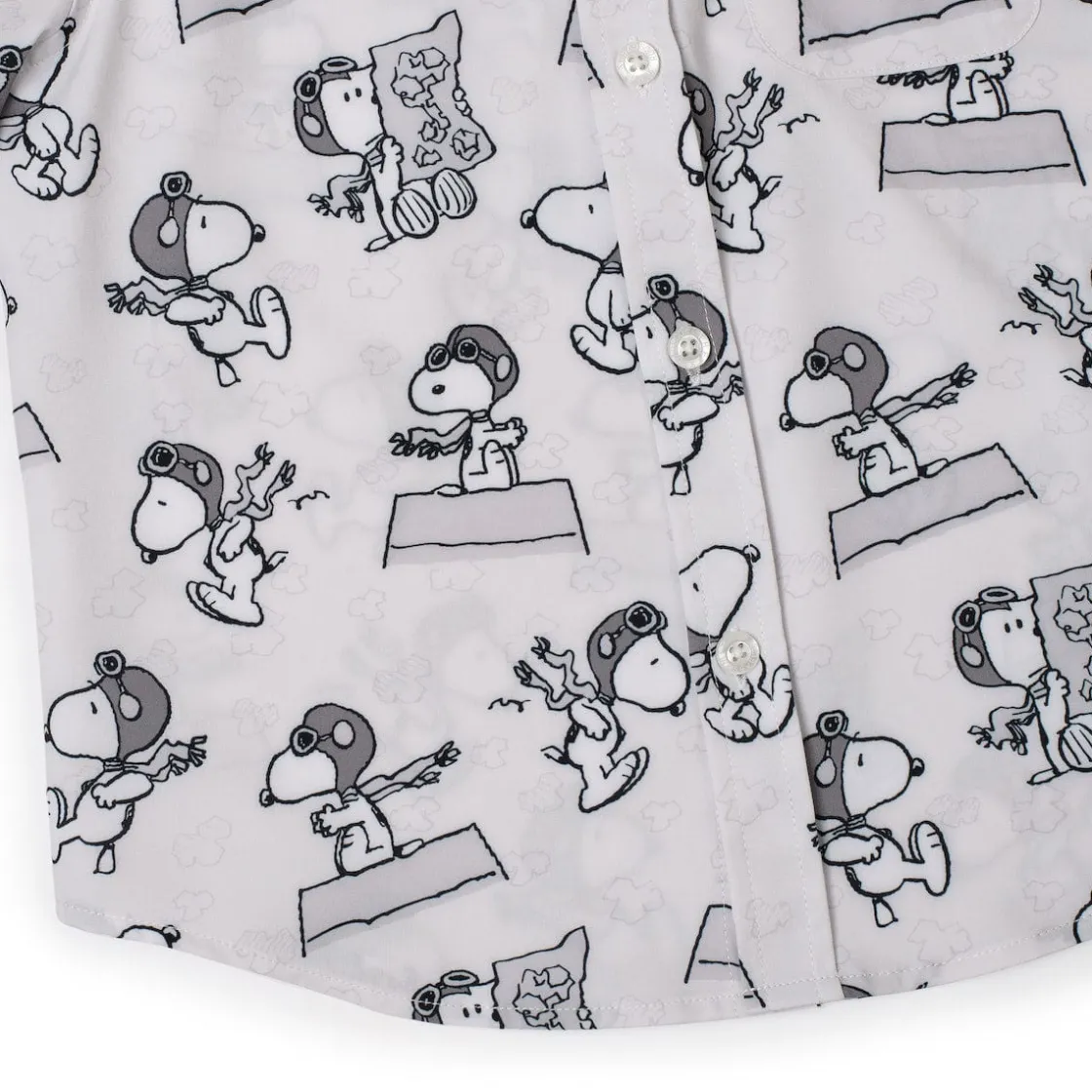 Peanuts|Preschool (2t-5t)|Peanuts "The Flying Ace" – Preschooler KUNUFLEX Short Sleeve Shirt