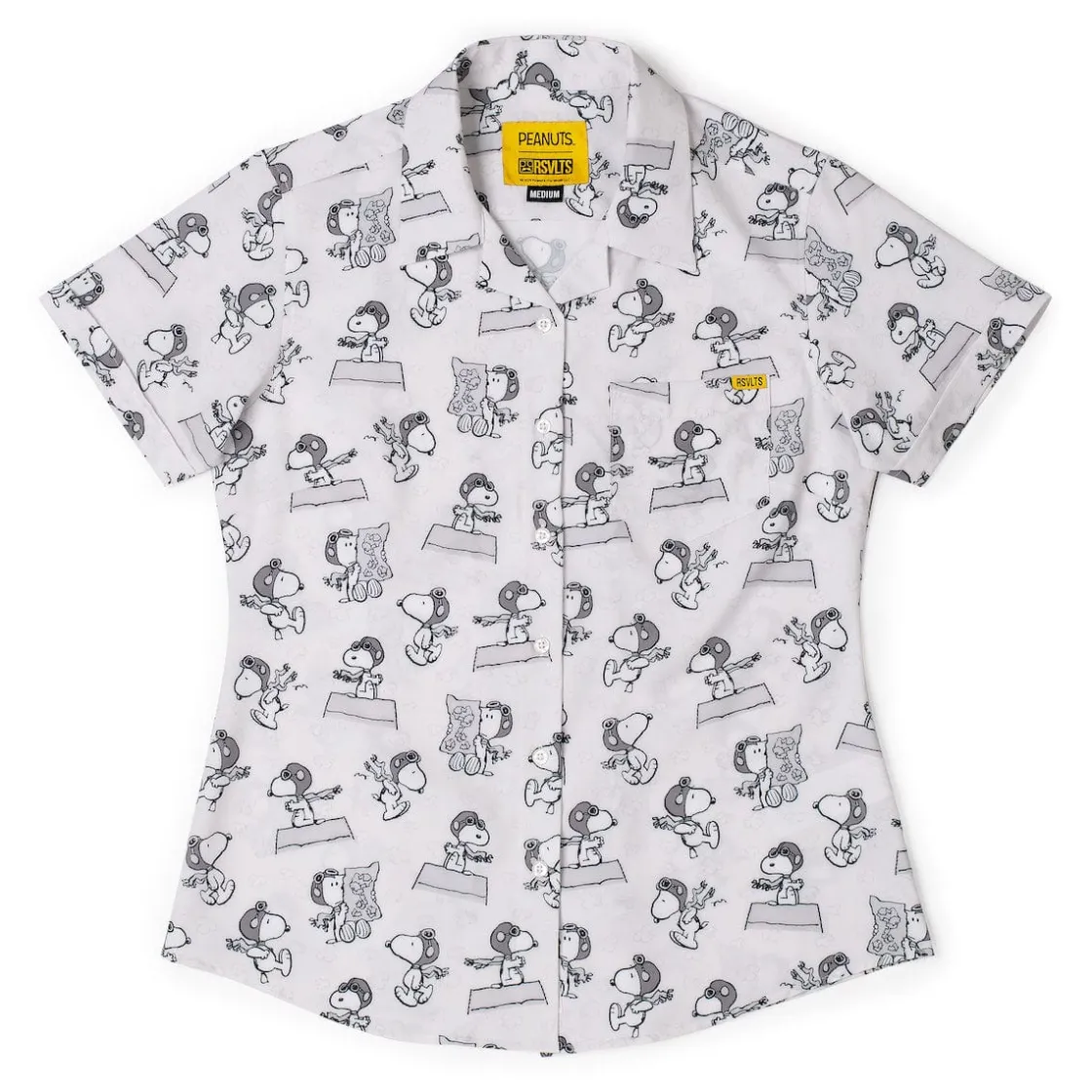 Peanuts|Peanuts "The Flying Ace" – Women's KUNUFLEX Short Sleeve Shirt