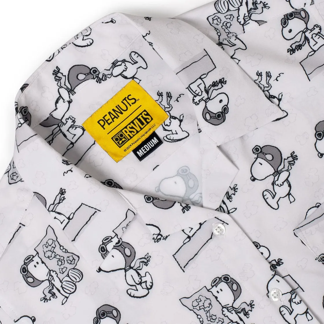Peanuts|Peanuts "The Flying Ace" – Women's KUNUFLEX Short Sleeve Shirt