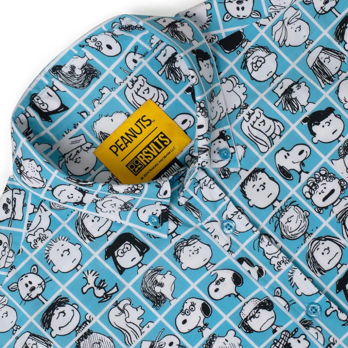 Peanuts|Short Sleeves|Peanuts "The Peanut Gallery" – KUNUFLEX Short Sleeve Shirt