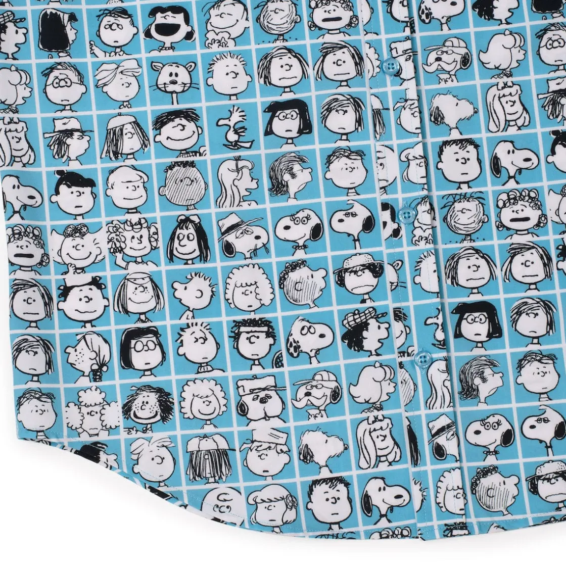 Peanuts|Short Sleeves|Peanuts "The Peanut Gallery" – KUNUFLEX Short Sleeve Shirt