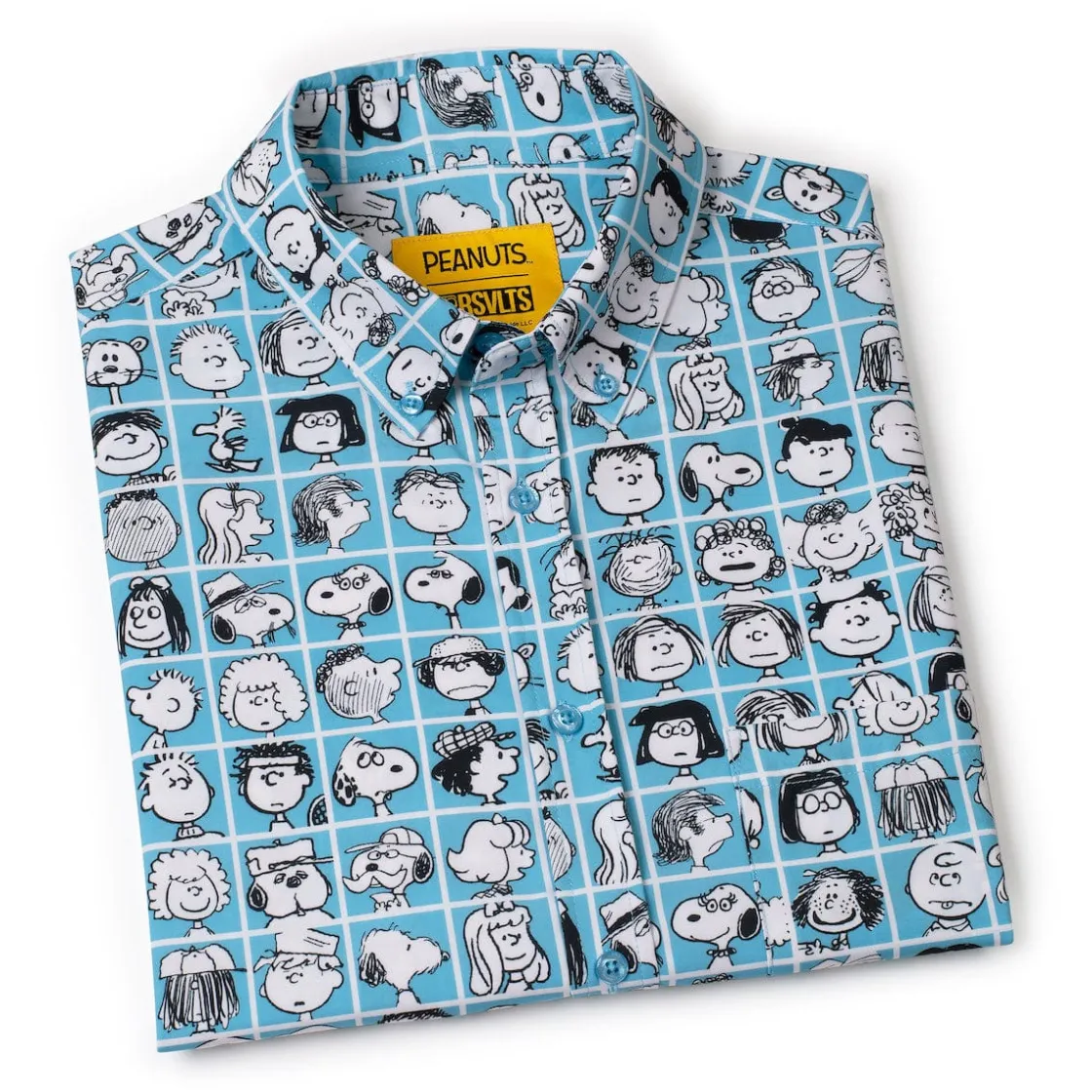 Peanuts|Short Sleeves|Peanuts "The Peanut Gallery" – KUNUFLEX Short Sleeve Shirt