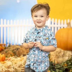 Peanuts|Preschool (2t-5t)|Peanuts "The Peanut Gallery" – Preschooler KUNUFLEX Short Sleeve Shirt