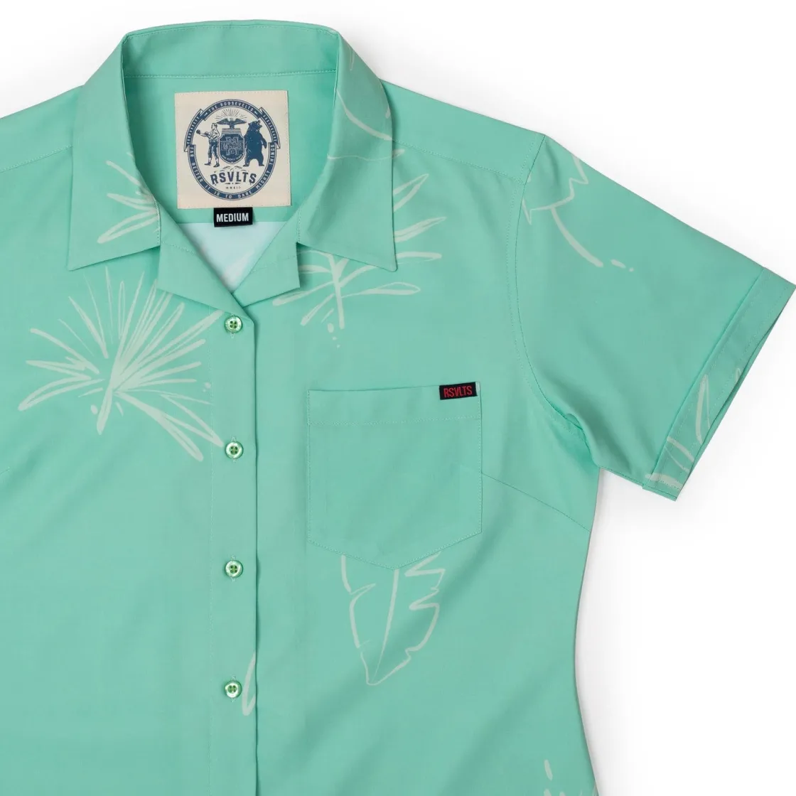 Short Sleeve Shirts|Rsvlts|RSVLTS Pepiopi – Women's KUNUFLEX Short Sleeve Shirt
