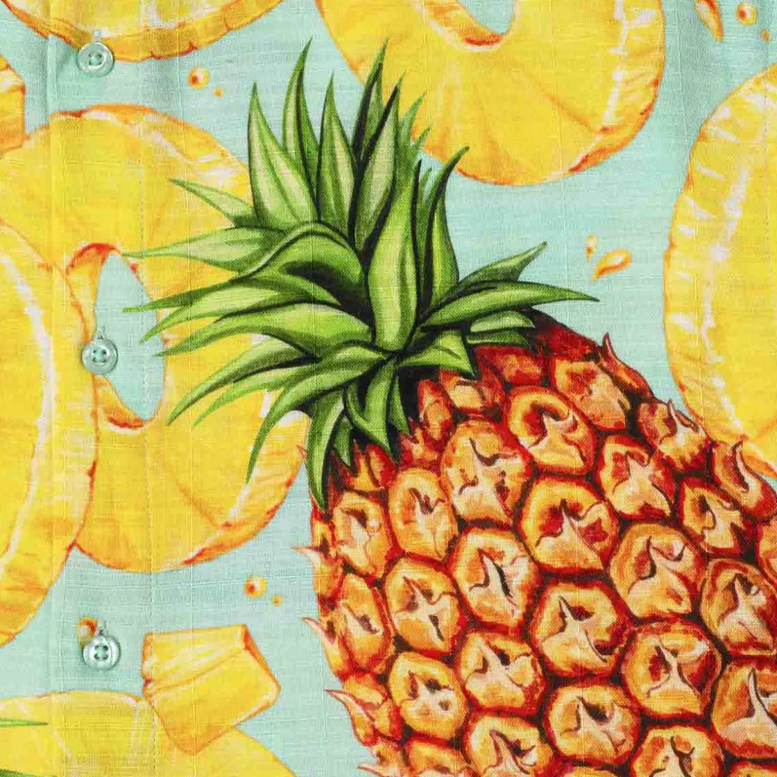 Short Sleeve Shirts|Bamboo|RSVLTS Pineapple Express – Bamboo Short Sleeve Shirt