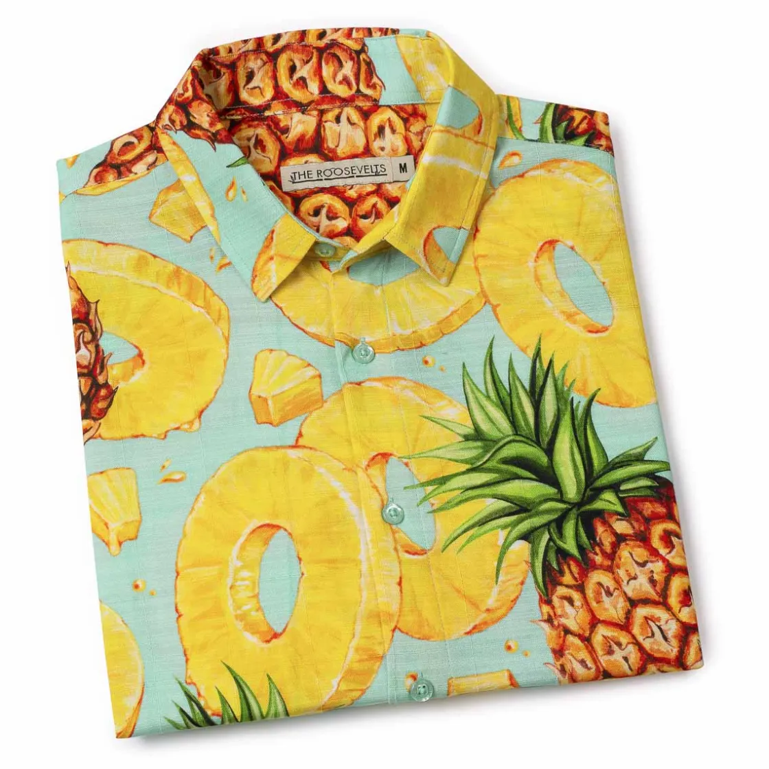 Short Sleeve Shirts|Bamboo|RSVLTS Pineapple Express – Bamboo Short Sleeve Shirt