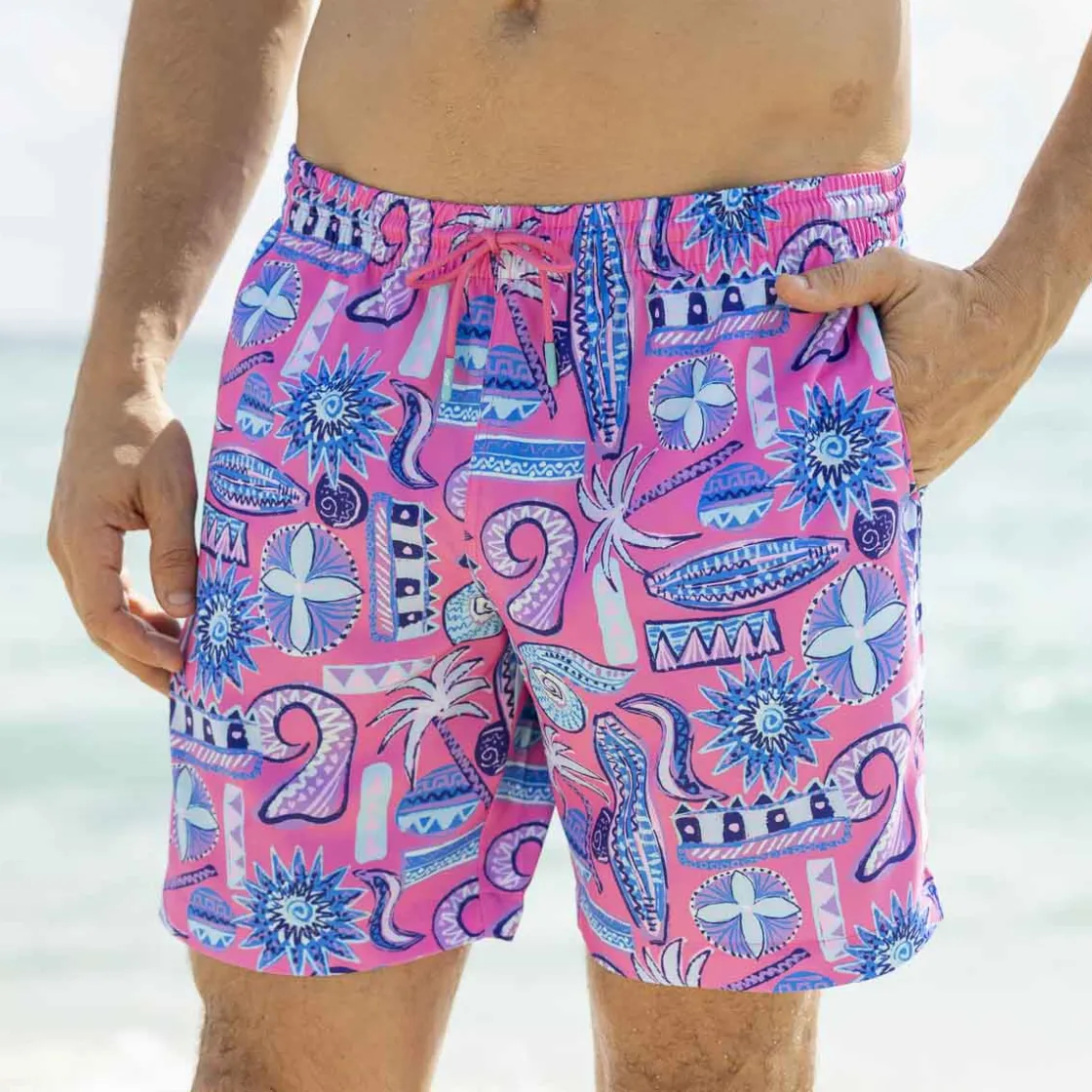 Shorts|Matching Sets|RSVLTS Pink Sand Beach – Hybrid Shorts
