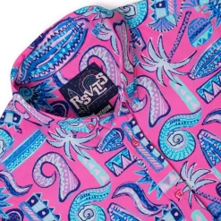 Short Sleeve Shirts|Matching Sets|RSVLTS Pink Sand Beach – KUNUFLEX Short Sleeve Shirt