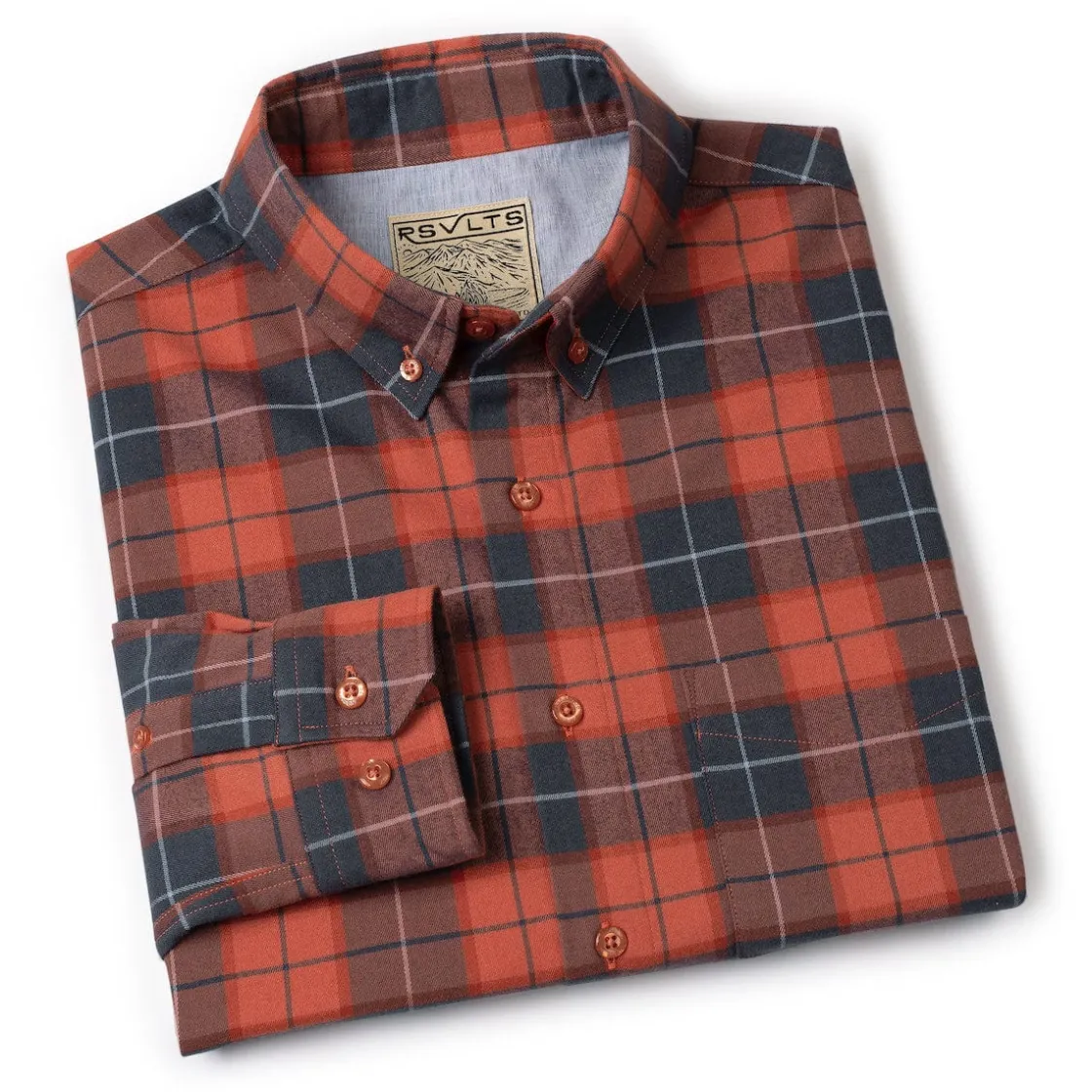 Flannels|Long Sleeves|RSVLTS Plaid Pitt – BorlandFlex™ Long Sleeve Flannel
