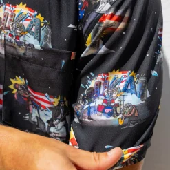 Short Sleeve Shirts|Americana|RSVLTS Plymouth Rock Gods – KUNUFLEX Short Sleeve Shirt