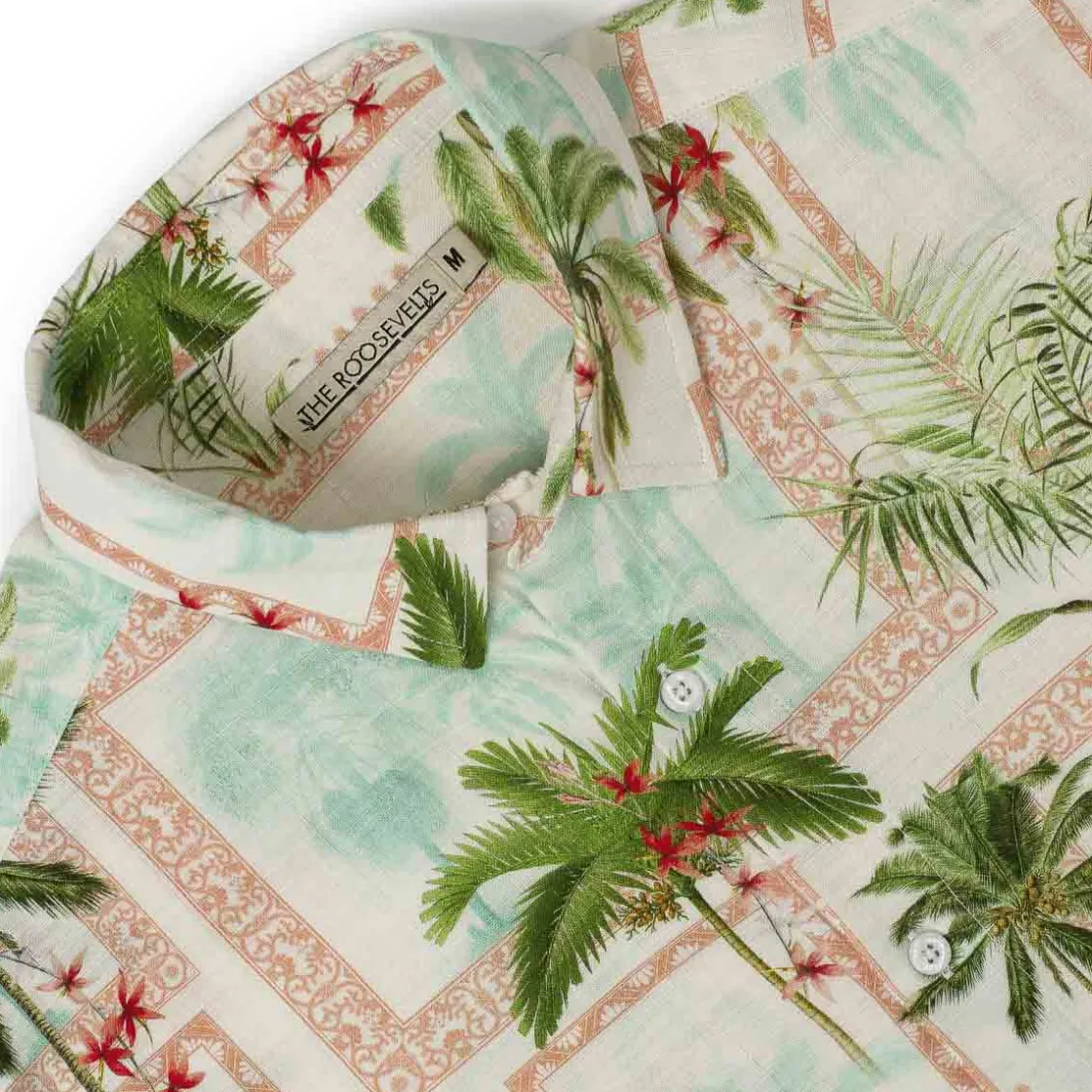 Short Sleeve Shirts|Matching Sets|RSVLTS Portraits of Paradise – Bamboo Short Sleeve Shirt