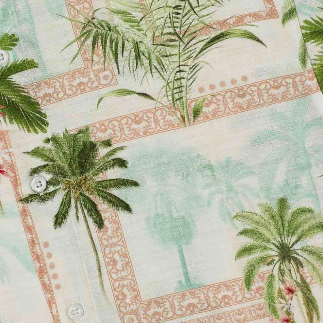 Short Sleeve Shirts|Matching Sets|RSVLTS Portraits of Paradise – Bamboo Short Sleeve Shirt