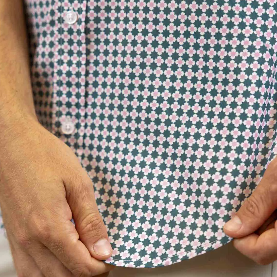 Short Sleeve Shirts|Short Sleeves|RSVLTS Quantum Quilt – KUNUFLEX Short Sleeve Shirt