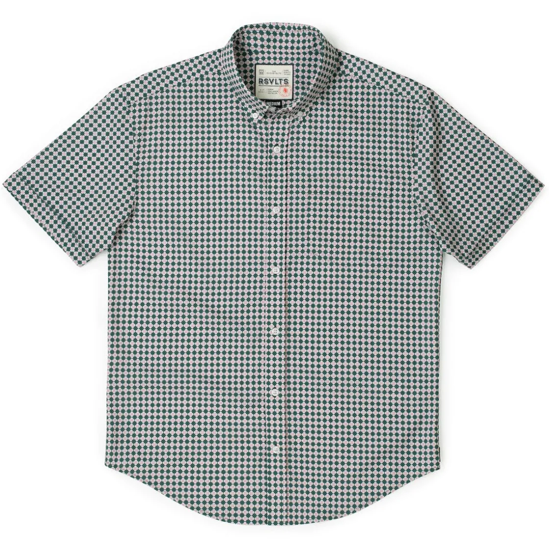Short Sleeve Shirts|Short Sleeves|RSVLTS Quantum Quilt – KUNUFLEX Short Sleeve Shirt