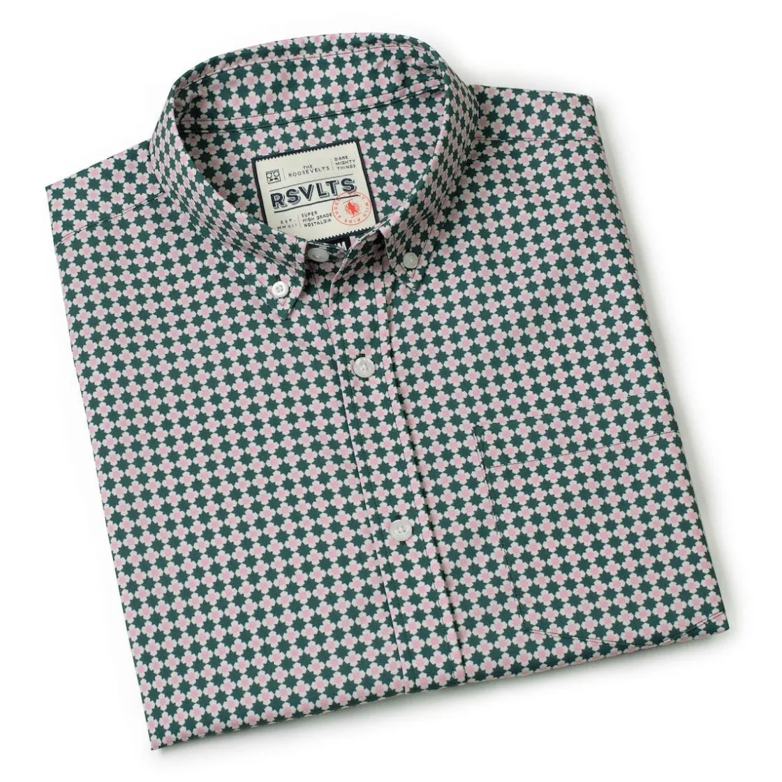 Short Sleeve Shirts|Short Sleeves|RSVLTS Quantum Quilt – KUNUFLEX Short Sleeve Shirt