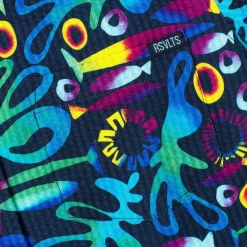 Short Sleeve Shirts|Rsvlts|RSVLTS Rad Reef – Women's Stretch Seersucker Short Sleeve Shirt