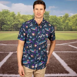 Baseball Hall Of Fame|Baseball|National Baseball Hall of Fame Randy Johnson "The Big Unit" – KUNUFLEX Short Sleeve Shirt
