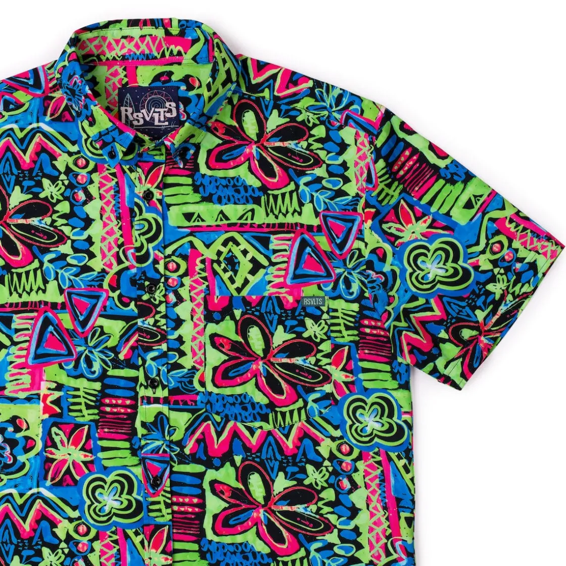 Short Sleeve Shirts|Matching Sets|RSVLTS Reef Riot – KUNUFLEX Short Sleeve Shirt
