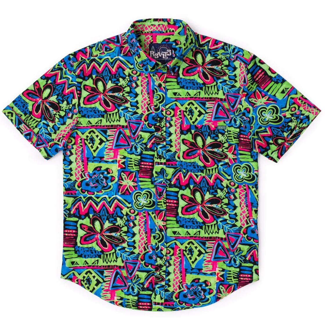 Short Sleeve Shirts|Matching Sets|RSVLTS Reef Riot – KUNUFLEX Short Sleeve Shirt