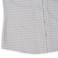 Short Sleeve Shirts|Rsvlts|RSVLTS Release the Houndstooth – Women's KUNUFLEX Short Sleeve Shirt