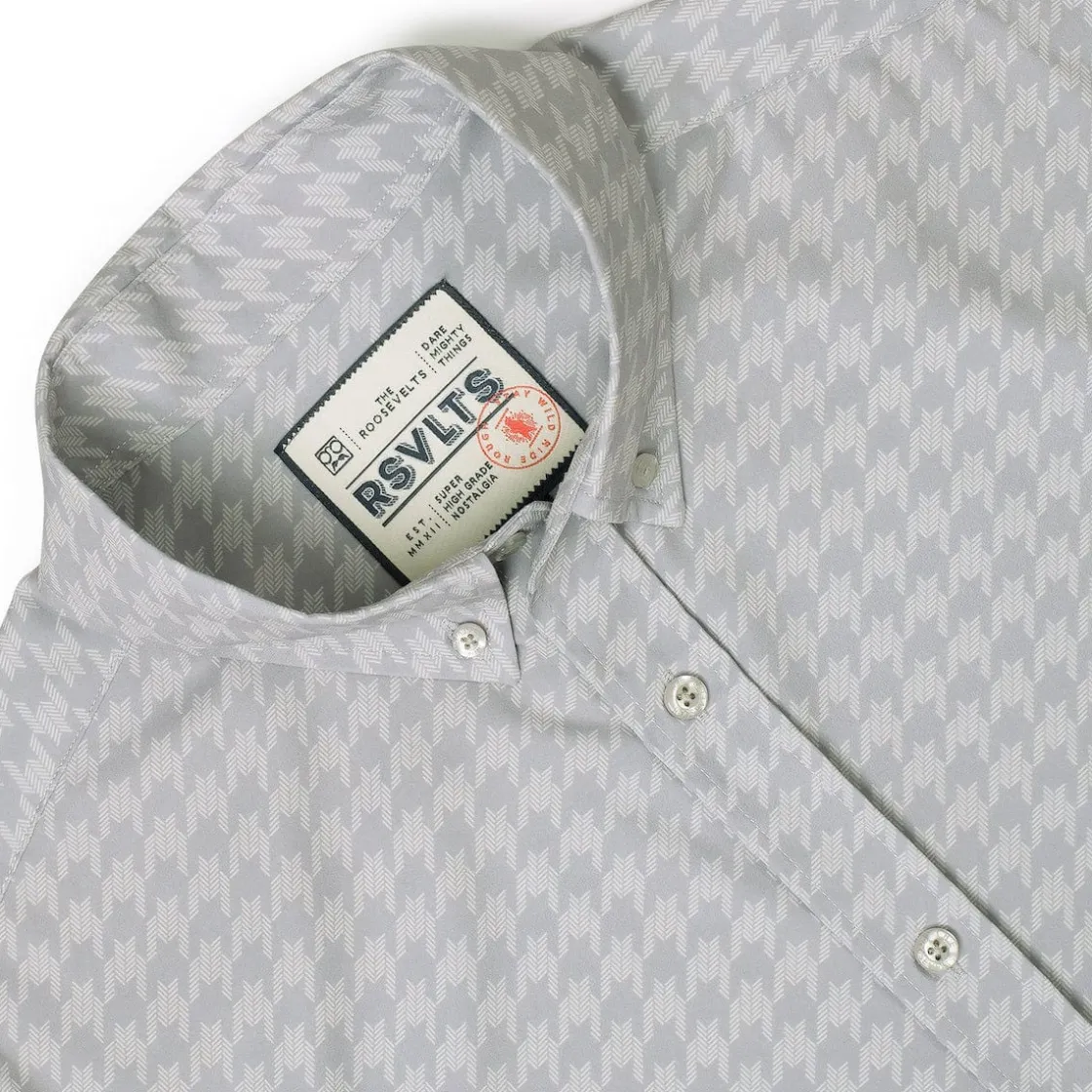 Short Sleeve Shirts|Short Sleeves|RSVLTS Release the Houndstooth – KUNUFLEX Short Sleeve Shirt