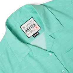 Short Sleeve Shirts|Rsvlts|RSVLTS Renegade Seafoam Fury – Women's KUNUFLEX Short Sleeve Shirt