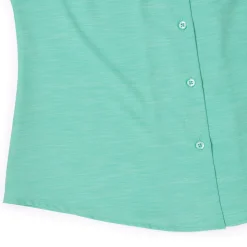 Short Sleeve Shirts|Rsvlts|RSVLTS Renegade Seafoam Fury – Women's KUNUFLEX Short Sleeve Shirt