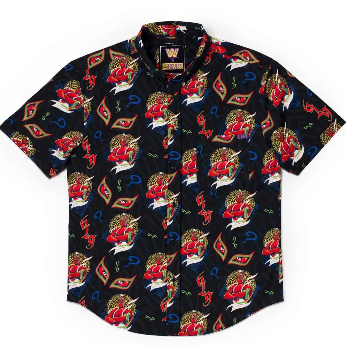 Wwe|Short Sleeves|WWE Rey Mysterio "The Masked Man" – KUNUFLEX Short Sleeve Shirt