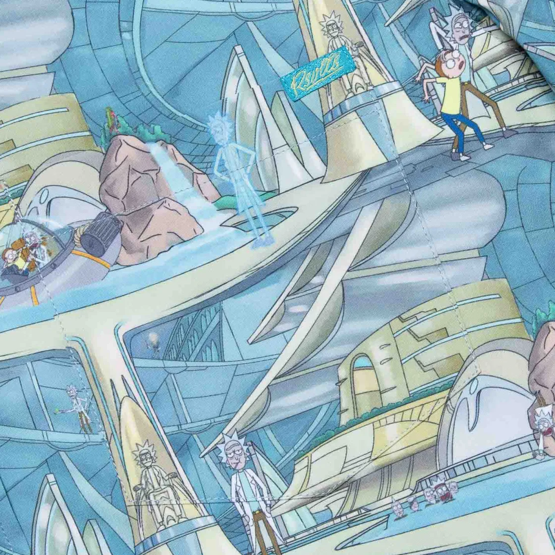 Paging Mr. Morrow|Warner Bros.|Rick and Morty "Citadel of Ricks" – KUNUFLEX Short Sleeve Shirt