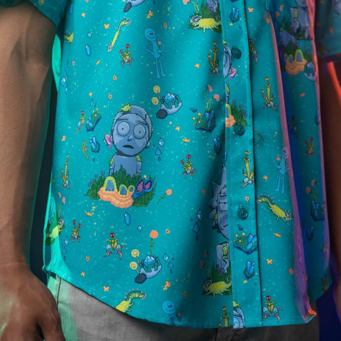 Warner Bros.|Warner Bros.|Rick and Morty "Forever and Forever" – KUNUFLEX Short Sleeve Shirt