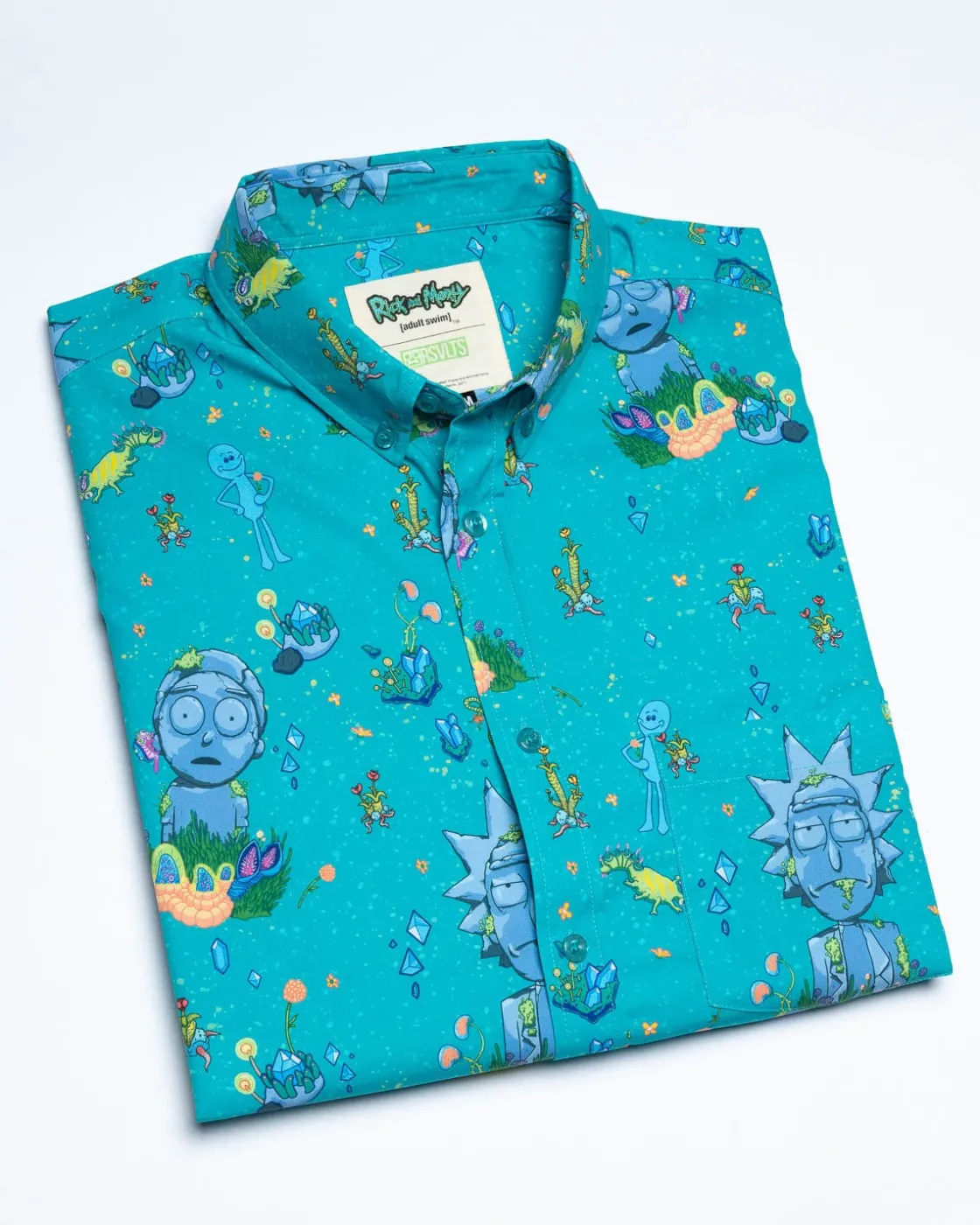 Warner Bros.|Warner Bros.|Rick and Morty "Forever and Forever" – KUNUFLEX Short Sleeve Shirt