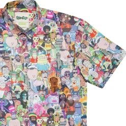 Warner Bros.|Warner Bros.|Rick and Morty "Interdimensional Mashup" – KUNUFLEX Short Sleeve Shirt