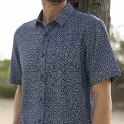 Short Sleeve Shirts|Matching Sets|RSVLTS 'Roccan Tiles – Bamboo Short Sleeve Shirt