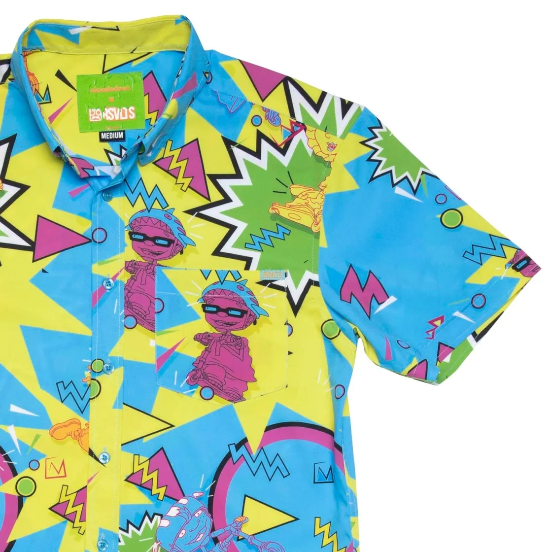 Nickelodeon|Short Sleeves|Nickelodeon Rocket Power "Woggity Woogity" – KUNUFLEX Short Sleeve Shirt