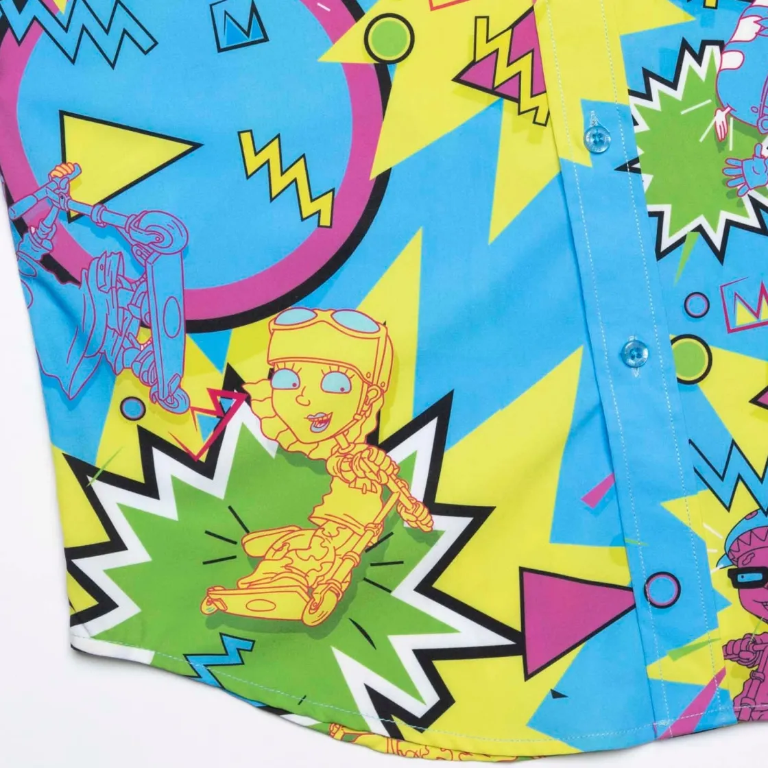 Nickelodeon|Short Sleeves|Nickelodeon Rocket Power "Woggity Woogity" – KUNUFLEX Short Sleeve Shirt
