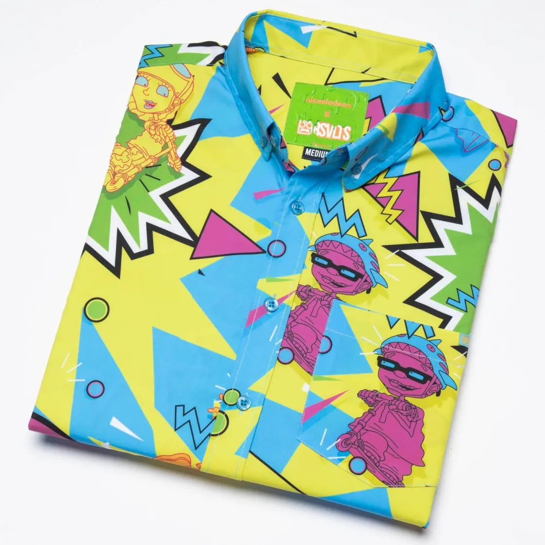 Nickelodeon|Short Sleeves|Nickelodeon Rocket Power "Woggity Woogity" – KUNUFLEX Short Sleeve Shirt