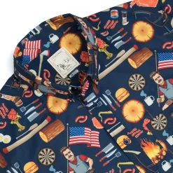 Paging Mr. Morrow|Park & Rec|Parks and Rec Ron Swanson's Shirt of Greatness – KUNUFLEX Short Sleeve Shirt