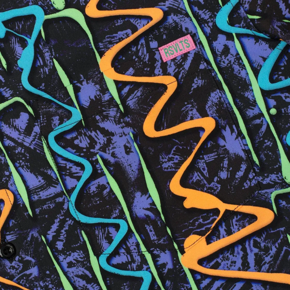 Short Sleeve Shirts|Short Sleeves|RSVLTS ‘90s Retro Pack "Retro Squigglies" – KUNUFLEX Short Sleeve Shirt