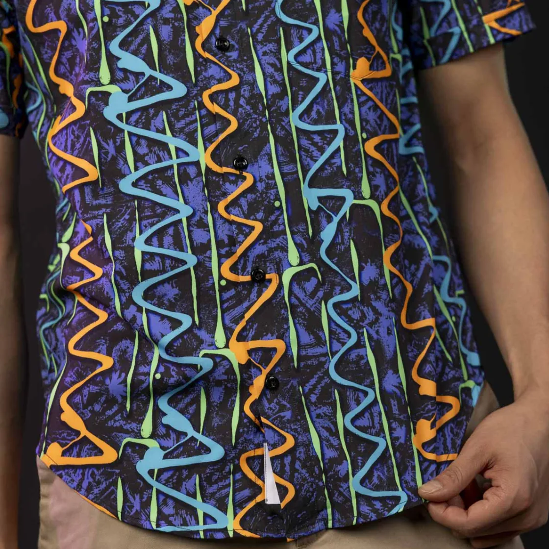 Short Sleeve Shirts|Short Sleeves|RSVLTS ‘90s Retro Pack "Retro Squigglies" – KUNUFLEX Short Sleeve Shirt