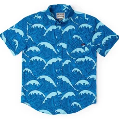 Short Sleeve Shirts|Short Sleeves|RSVLTS Samoa Waves – KUNUFLEX Short Sleeve Shirt