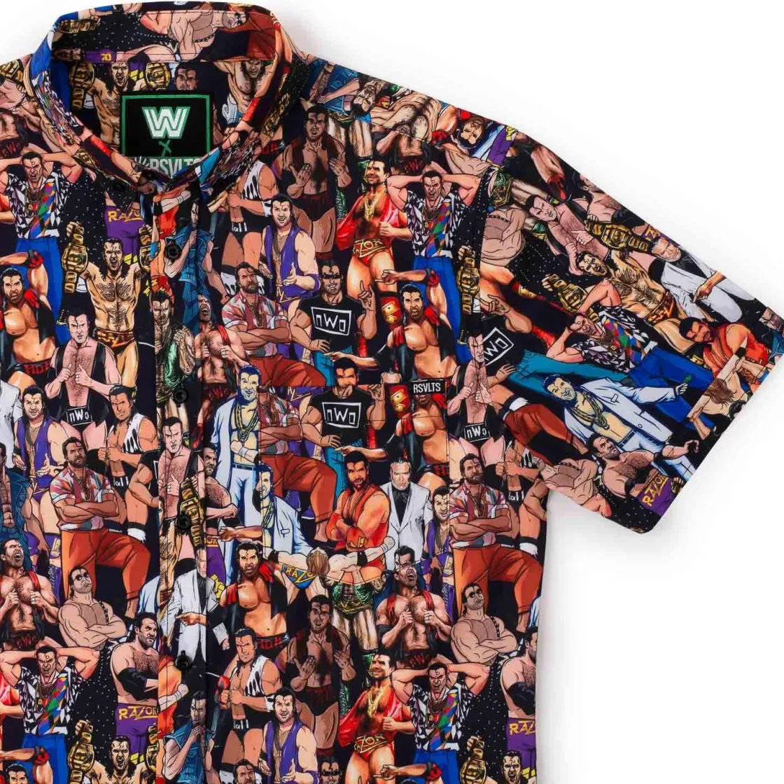 Wwe|Short Sleeves|WWE Scott Hall "The Tribute" – KUNUFLEX Short Sleeve Shirt