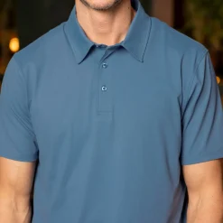 Polos|Basics|Breakfast Balls Seafarer – Commuter Short Sleeve Polo