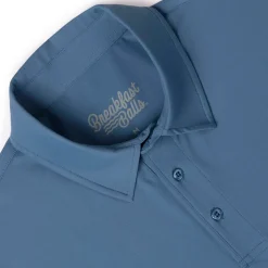 Polos|Basics|Breakfast Balls Seafarer – Commuter Short Sleeve Polo