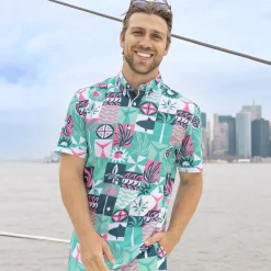 Short Sleeve Shirts|Short Sleeves|RSVLTS Shore Things – KUNUFLEX Short Sleeve Shirt